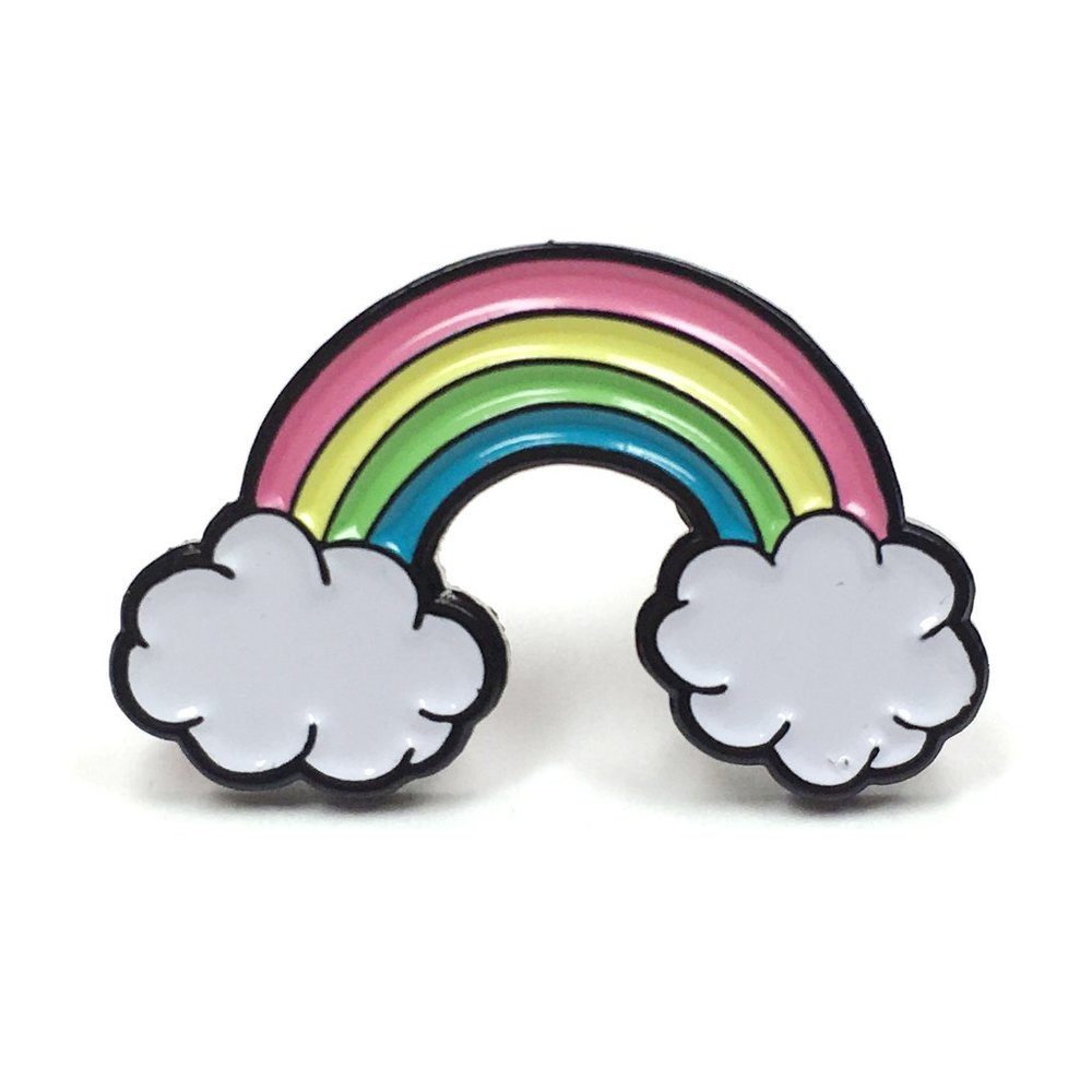 Rainbow Enamel Pin